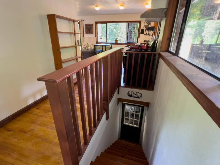 Little House In The Redwoods With A Hot Tub! Apartment Garberville Bagian luar foto